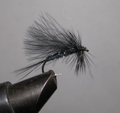 ���� CDC 018  caddis black � 10